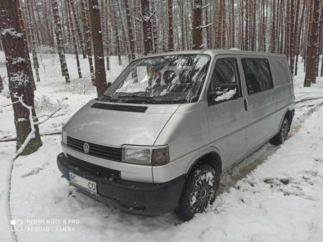 Серый Фольксваген Transporter, объемом двигателя 2.4 л и пробегом 429 тыс. км за 3500 $, фото 1 на Automoto.ua