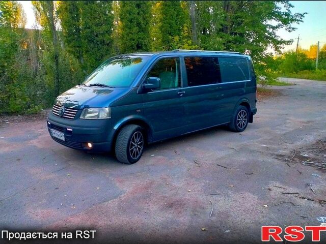 Серый Фольксваген Transporter, объемом двигателя 2.5 л и пробегом 280 тыс. км за 8500 $, фото 1 на Automoto.ua