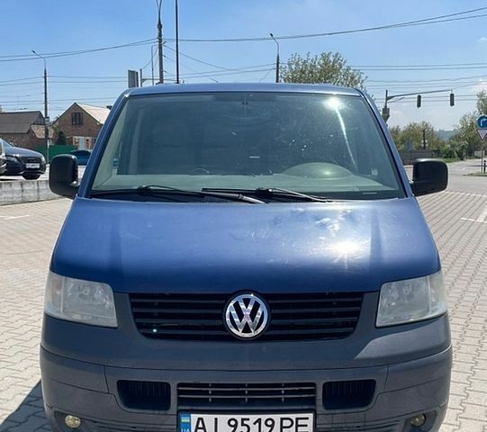 Синий Фольксваген Transporter, объемом двигателя 2.5 л и пробегом 407 тыс. км за 5500 $, фото 1 на Automoto.ua