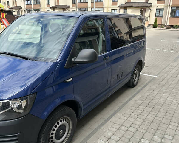 Синий Фольксваген Transporter, объемом двигателя 1.97 л и пробегом 190 тыс. км за 14000 $, фото 1 на Automoto.ua