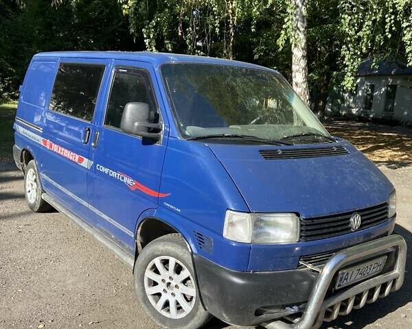Синий Фольксваген Transporter, объемом двигателя 2.46 л и пробегом 294 тыс. км за 5550 $, фото 1 на Automoto.ua