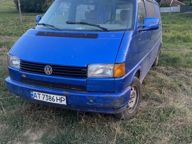 Синий Фольксваген Transporter, объемом двигателя 2.4 л и пробегом 10 тыс. км за 3000 $, фото 1 на Automoto.ua
