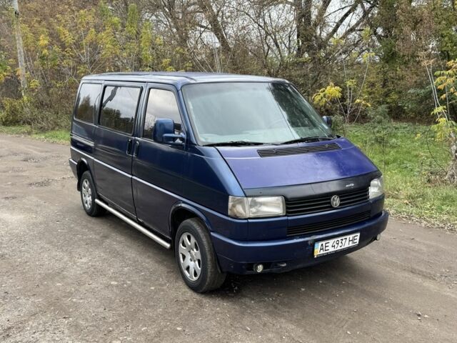 Синий Фольксваген Transporter, объемом двигателя 1.9 л и пробегом 450 тыс. км за 4200 $, фото 1 на Automoto.ua