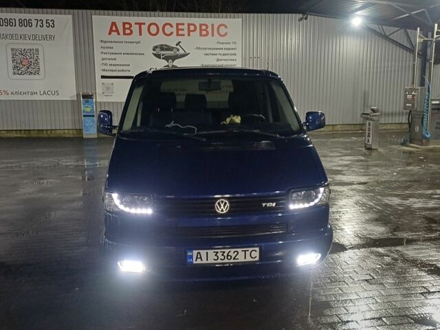 Синий Фольксваген Transporter, объемом двигателя 2.5 л и пробегом 480 тыс. км за 8500 $, фото 1 на Automoto.ua