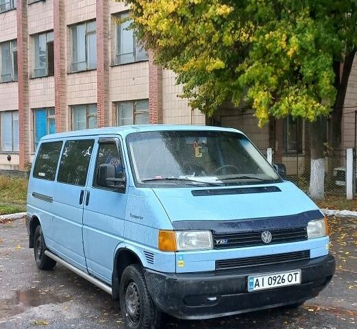 Синий Фольксваген Transporter, объемом двигателя 2.5 л и пробегом 222 тыс. км за 4500 $, фото 1 на Automoto.ua
