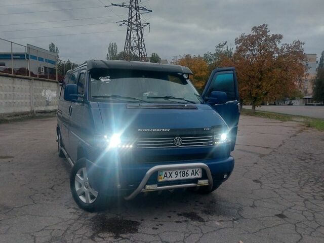 Синий Фольксваген Transporter, объемом двигателя 2.5 л и пробегом 410 тыс. км за 8500 $, фото 1 на Automoto.ua