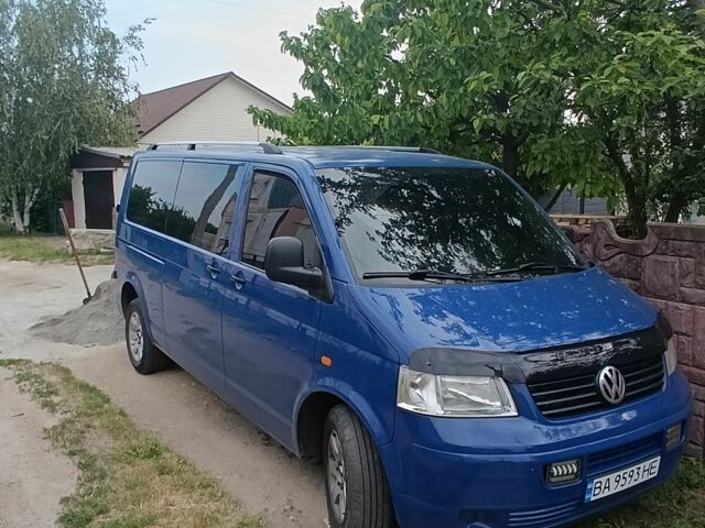Синий Фольксваген Transporter, объемом двигателя 2.5 л и пробегом 346 тыс. км за 9500 $, фото 1 на Automoto.ua