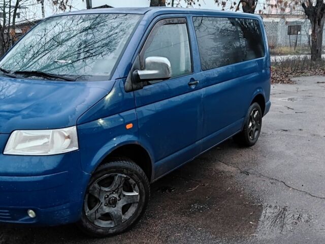 Синій Фольксваген Transporter, об'ємом двигуна 2.5 л та пробігом 250 тис. км за 3750 $, фото 1 на Automoto.ua