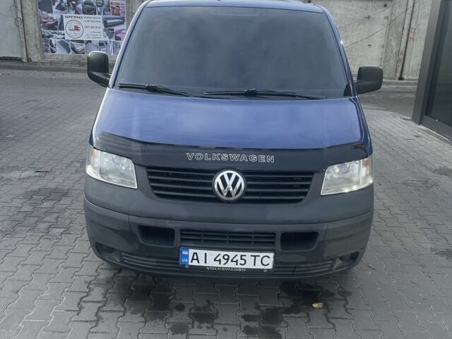 Синий Фольксваген Transporter, объемом двигателя 2.5 л и пробегом 453 тыс. км за 7777 $, фото 1 на Automoto.ua