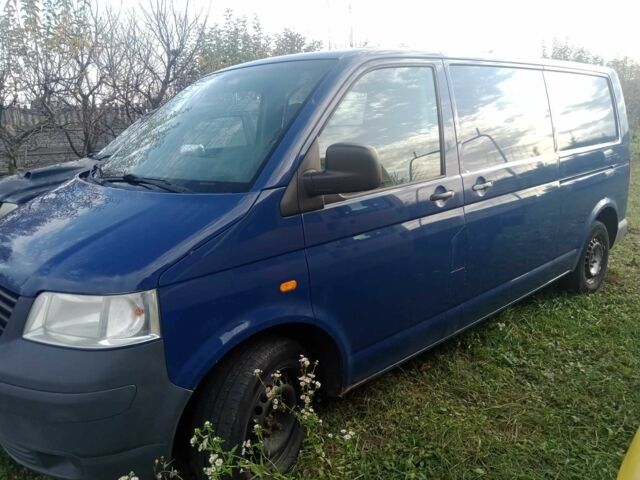 Синий Фольксваген Transporter, объемом двигателя 2.5 л и пробегом 289 тыс. км за 6407 $, фото 1 на Automoto.ua