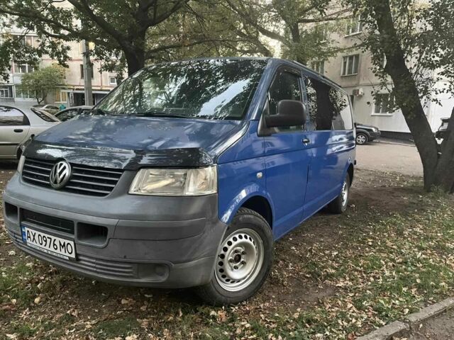 Синий Фольксваген Transporter, объемом двигателя 1.9 л и пробегом 332 тыс. км за 7000 $, фото 1 на Automoto.ua