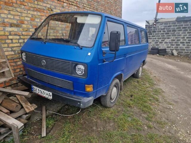 Синий Фольксваген Transporter, объемом двигателя 1.9 л и пробегом 300 тыс. км за 2200 $, фото 1 на Automoto.ua