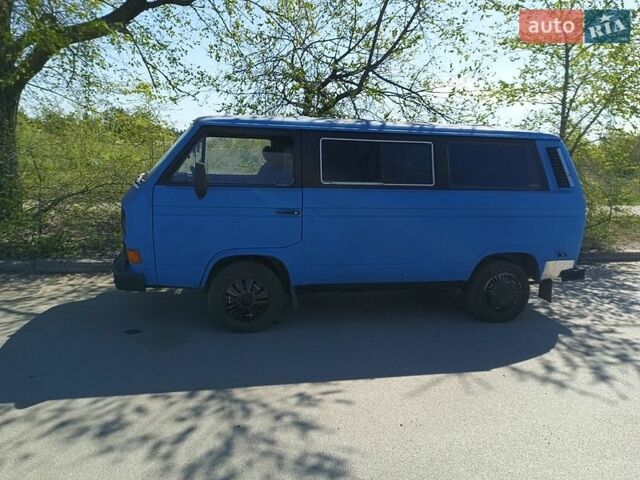 Синий Фольксваген Transporter, объемом двигателя 1.6 л и пробегом 85 тыс. км за 2000 $, фото 1 на Automoto.ua