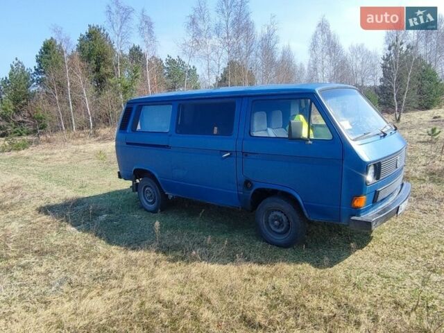 Синий Фольксваген Transporter, объемом двигателя 1.6 л и пробегом 130 тыс. км за 2099 $, фото 1 на Automoto.ua