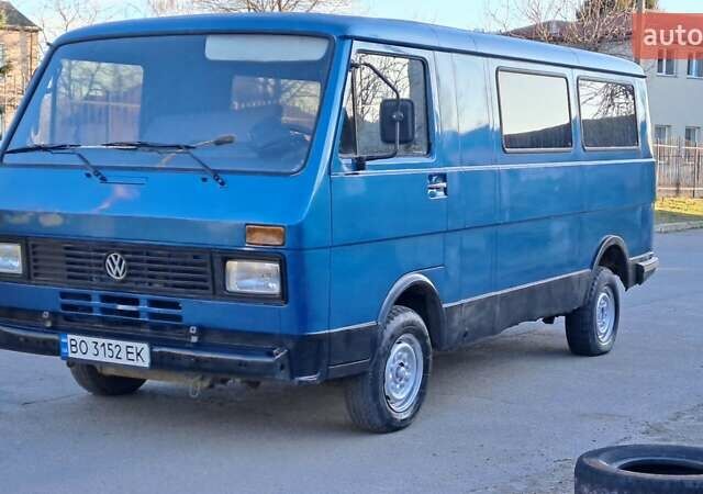 Синий Фольксваген Transporter, объемом двигателя 2.38 л и пробегом 321 тыс. км за 1450 $, фото 1 на Automoto.ua