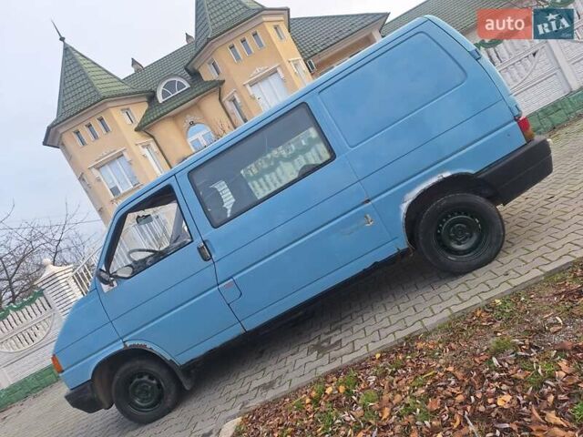 Синий Фольксваген Transporter, объемом двигателя 1.9 л и пробегом 347 тыс. км за 2100 $, фото 1 на Automoto.ua