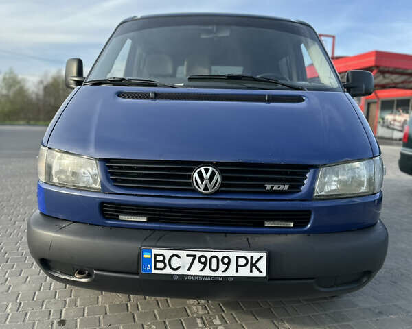 Синій Фольксваген Transporter, об'ємом двигуна 2.5 л та пробігом 506 тис. км за 5550 $, фото 1 на Automoto.ua