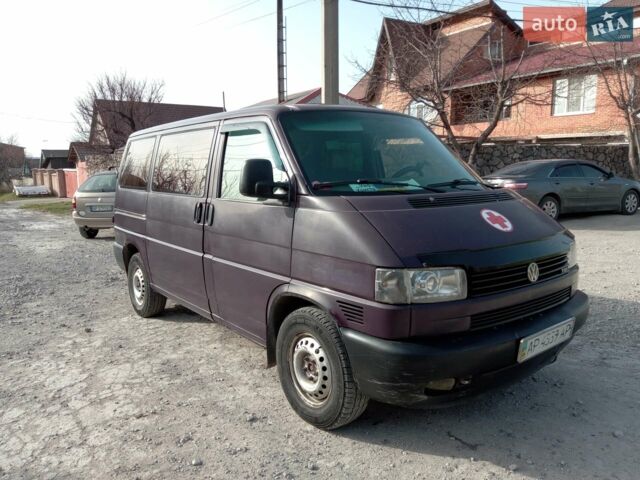 Синий Фольксваген Transporter, объемом двигателя 2.5 л и пробегом 335 тыс. км за 4300 $, фото 1 на Automoto.ua