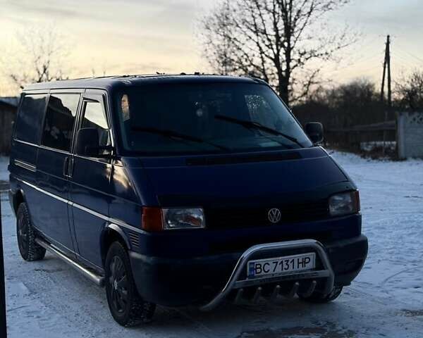 Синій Фольксваген Transporter, об'ємом двигуна 2.46 л та пробігом 510 тис. км за 6300 $, фото 1 на Automoto.ua