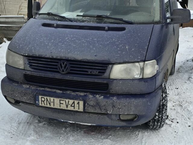 Синий Фольксваген Transporter, объемом двигателя 2.5 л и пробегом 600 тыс. км за 2500 $, фото 1 на Automoto.ua