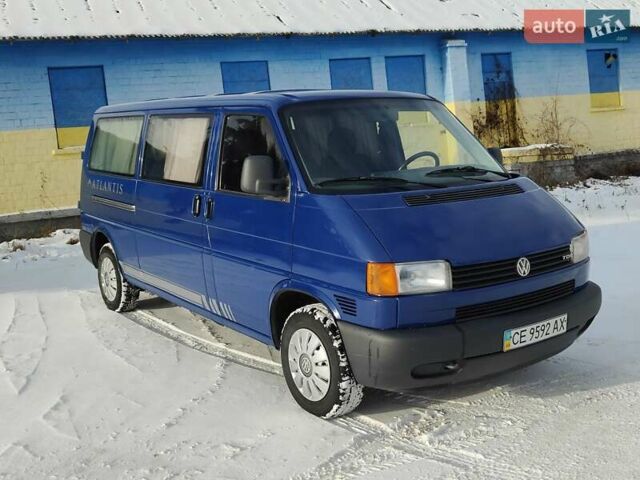 Синий Фольксваген Transporter, объемом двигателя 2.5 л и пробегом 348 тыс. км за 6800 $, фото 1 на Automoto.ua