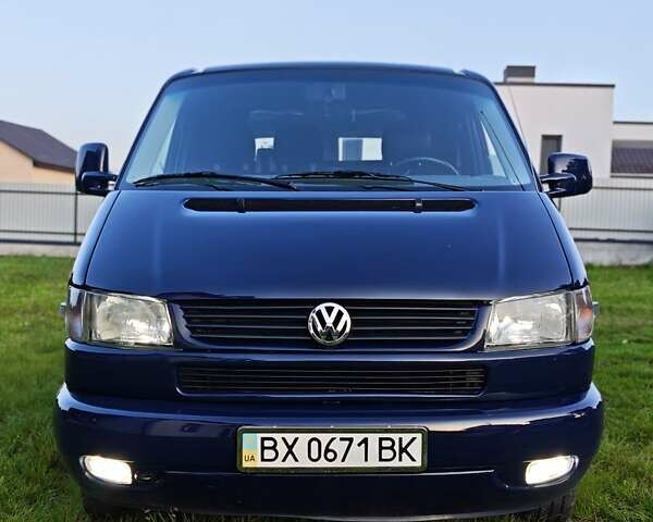 Синій Фольксваген Transporter, об'ємом двигуна 2.5 л та пробігом 453 тис. км за 6500 $, фото 1 на Automoto.ua
