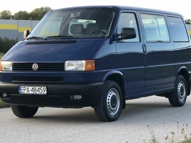 Синий Фольксваген Transporter, объемом двигателя 2.5 л и пробегом 220 тыс. км за 2009 $, фото 1 на Automoto.ua