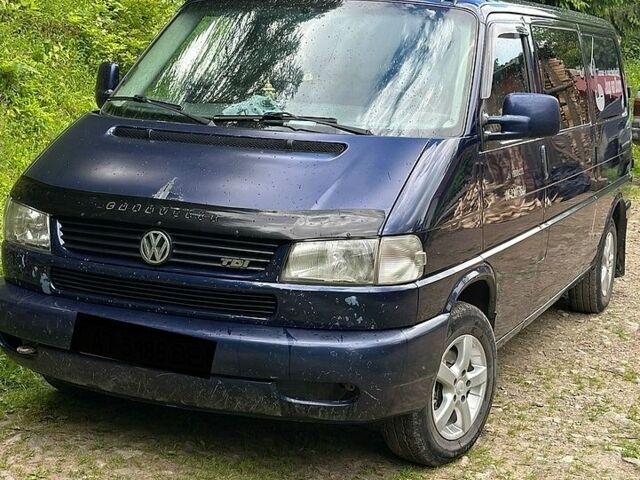 Синий Фольксваген Transporter, объемом двигателя 2.5 л и пробегом 391 тыс. км за 7000 $, фото 1 на Automoto.ua