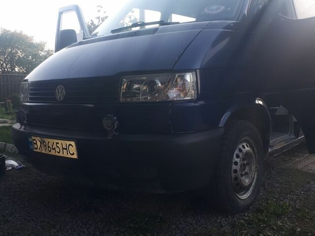 Синій Фольксваген Transporter, об'ємом двигуна 1.9 л та пробігом 420 тис. км за 5000 $, фото 1 на Automoto.ua