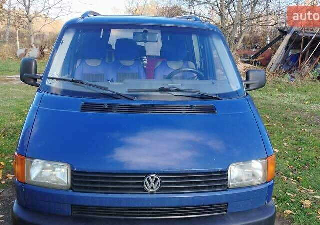 Синий Фольксваген Transporter, объемом двигателя 1.9 л и пробегом 440 тыс. км за 4500 $, фото 1 на Automoto.ua