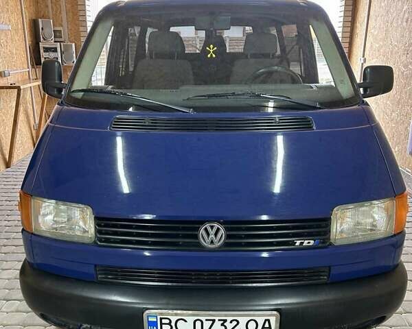 Синий Фольксваген Transporter, объемом двигателя 2.46 л и пробегом 437 тыс. км за 6700 $, фото 1 на Automoto.ua