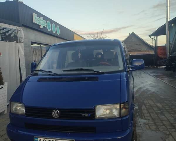 Синий Фольксваген Transporter, объемом двигателя 2.46 л и пробегом 366 тыс. км за 6200 $, фото 1 на Automoto.ua