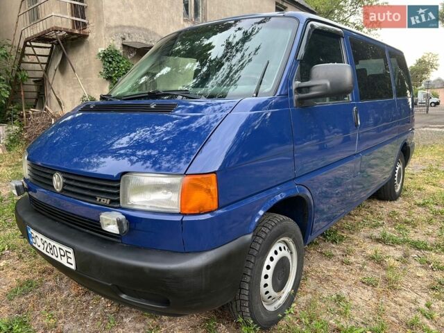 Синій Фольксваген Transporter, об'ємом двигуна 2.46 л та пробігом 458 тис. км за 6200 $, фото 1 на Automoto.ua