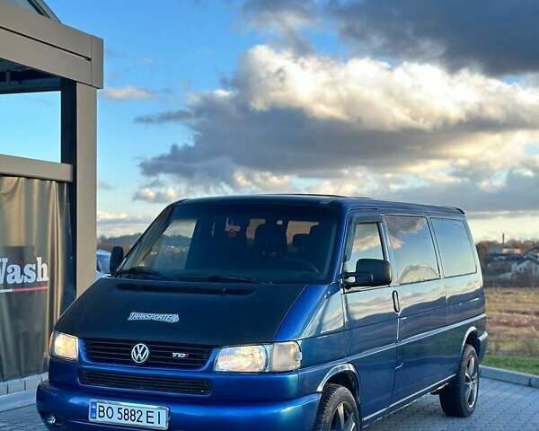 Синий Фольксваген Transporter, объемом двигателя 2.46 л и пробегом 340 тыс. км за 6999 $, фото 1 на Automoto.ua