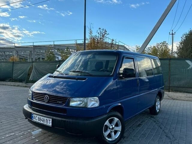 Синій Фольксваген Transporter, об'ємом двигуна 2.5 л та пробігом 500 тис. км за 6700 $, фото 1 на Automoto.ua