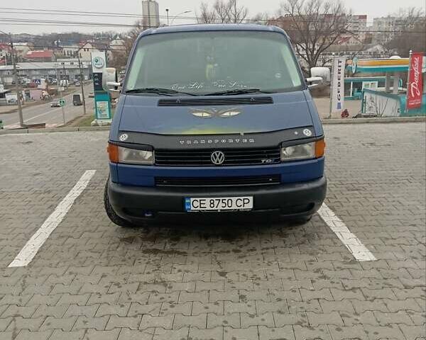 Синий Фольксваген Transporter, объемом двигателя 2.5 л и пробегом 519 тыс. км за 7000 $, фото 1 на Automoto.ua