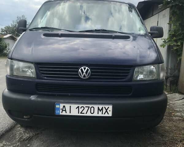 Синий Фольксваген Transporter, объемом двигателя 2.5 л и пробегом 400 тыс. км за 5950 $, фото 1 на Automoto.ua