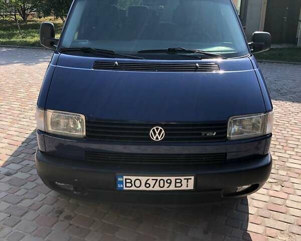 Синий Фольксваген Transporter, объемом двигателя 2.46 л и пробегом 290 тыс. км за 10500 $, фото 1 на Automoto.ua