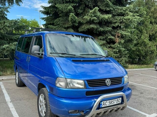 Синій Фольксваген Transporter, об'ємом двигуна 2.8 л та пробігом 255 тис. км за 12800 $, фото 1 на Automoto.ua