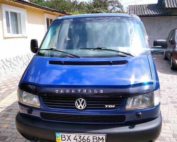 Синий Фольксваген Transporter, объемом двигателя 2.5 л и пробегом 360 тыс. км за 8500 $, фото 1 на Automoto.ua