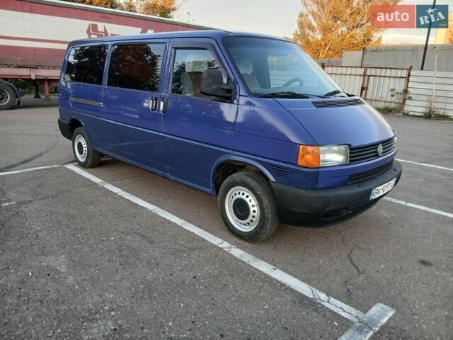 Синій Фольксваген Transporter, об'ємом двигуна 2.5 л та пробігом 401 тис. км за 7999 $, фото 1 на Automoto.ua