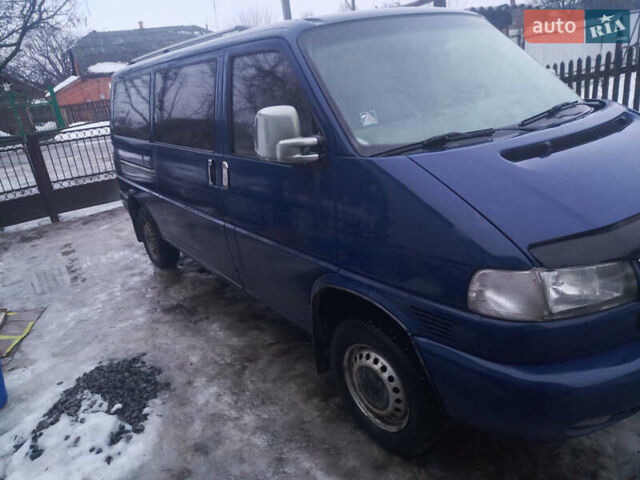 Синий Фольксваген Transporter, объемом двигателя 2.45 л и пробегом 748 тыс. км за 6500 $, фото 1 на Automoto.ua