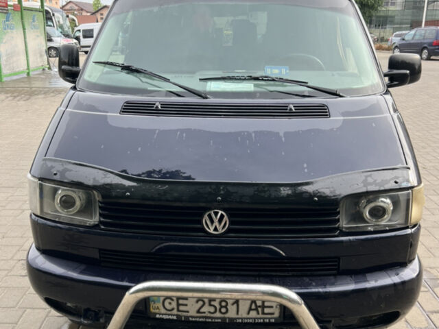 Синий Фольксваген Transporter, объемом двигателя 2.5 л и пробегом 500 тыс. км за 8000 $, фото 1 на Automoto.ua