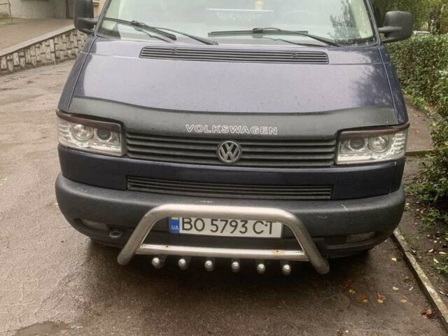 Синий Фольксваген Transporter, объемом двигателя 2.5 л и пробегом 343 тыс. км за 6500 $, фото 1 на Automoto.ua