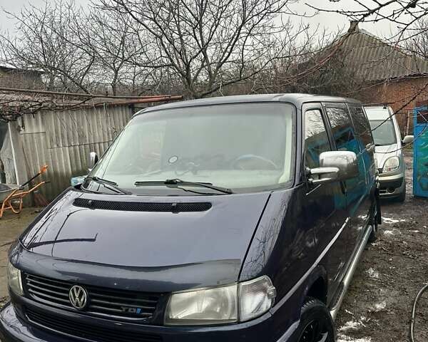 Синій Фольксваген Transporter, об'ємом двигуна 2.46 л та пробігом 445 тис. км за 6500 $, фото 1 на Automoto.ua