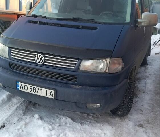 Синій Фольксваген Transporter, об'ємом двигуна 2.5 л та пробігом 748 тис. км за 6500 $, фото 1 на Automoto.ua