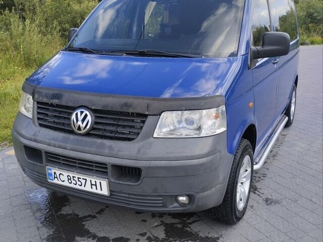 Синий Фольксваген Transporter, объемом двигателя 1.9 л и пробегом 470 тыс. км за 8000 $, фото 1 на Automoto.ua