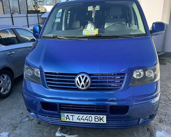Синий Фольксваген Transporter, объемом двигателя 2.46 л и пробегом 489 тыс. км за 11000 $, фото 1 на Automoto.ua