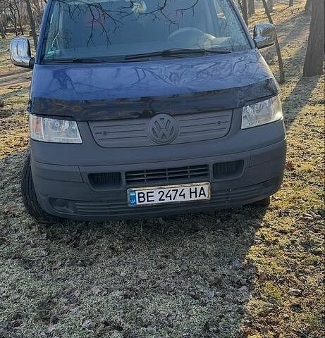 Синий Фольксваген Transporter, объемом двигателя 2.5 л и пробегом 308 тыс. км за 9036 $, фото 1 на Automoto.ua