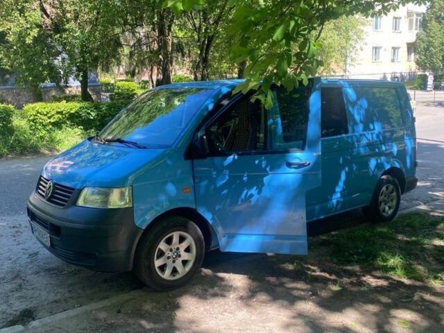 Синий Фольксваген Transporter, объемом двигателя 2.5 л и пробегом 450 тыс. км за 6800 $, фото 1 на Automoto.ua